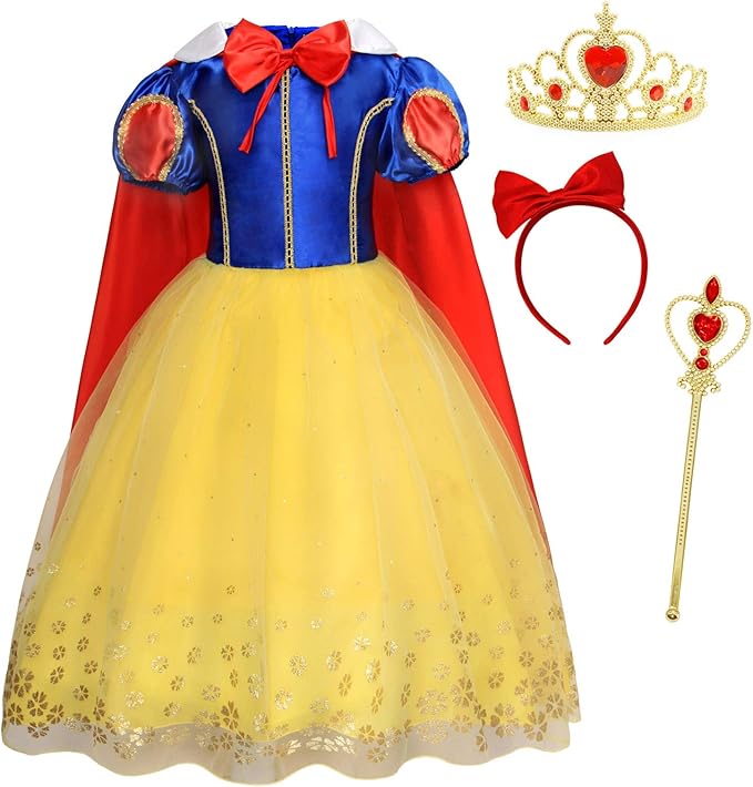 Princess Snow Costume Dress